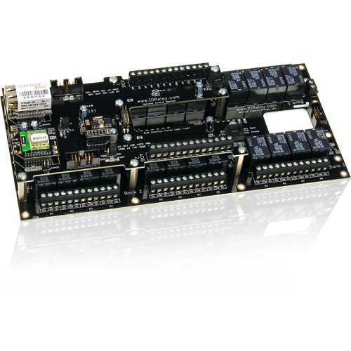 16 개의 GPIO 또는 ADC 및 I2C가있는 Fusion 24 채널 SPDT 릴레이 컨트롤러