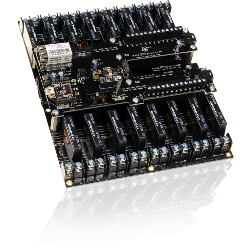 16 GPIO 또는 ADC 및 I2C를 지원하는 Fusion 16 채널 솔리드 스테이트 릴레이 컨트롤러