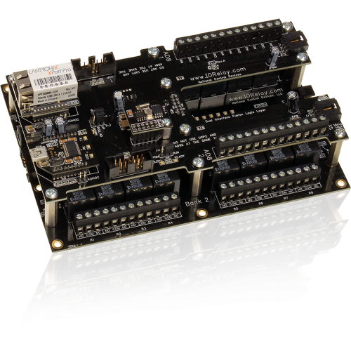 16 GPIO 또는 ADC 및 I2C를 갖춘 Fusion 16 채널 SPDT 릴레이 컨트롤러