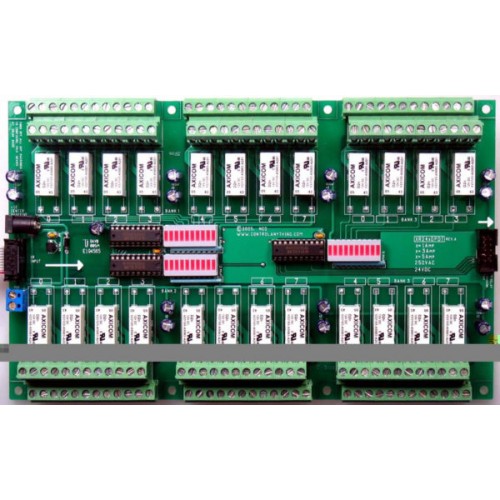 XR 확장 24 채널 DPDT 신호 릴레이 컨트롤러