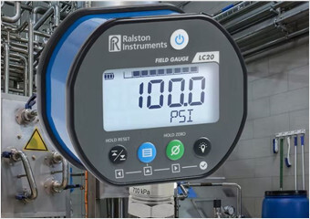 LC20 Digital Sanitary Pressure Gauge series 1