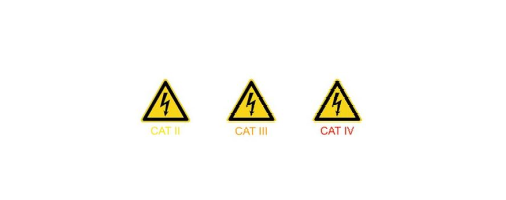 CAT II, CAT III, CAT IV 측정 범주 구분