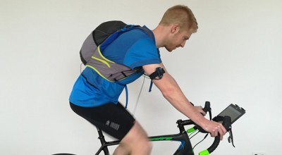 자전거 배낭 쾌적성 측정, MSR147WD 데이터 로거