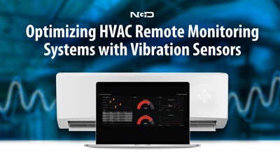 진동 센서 HVAC 원격 모니터링 시스템 구성