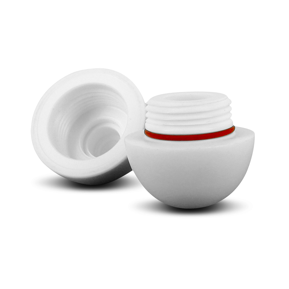 MadgeTech EggTemp - 분리한 EggTemp 케이스와 붉은 O-링