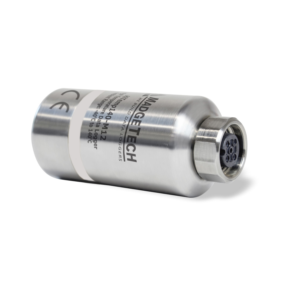 MadgeTech HiTemp140-M12 - M12 커넥터 쪽에서 본 HiTemp140-M12