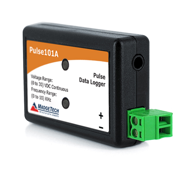 MadgeTech Pulse101A - 녹색 2극 단자가 달린 Pulse101A