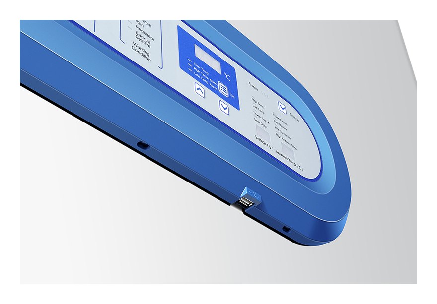 Haier Biomedical DW-86W100J 저에너지 초저온 체스트 냉동고 (LED) - LED 조작부 확대