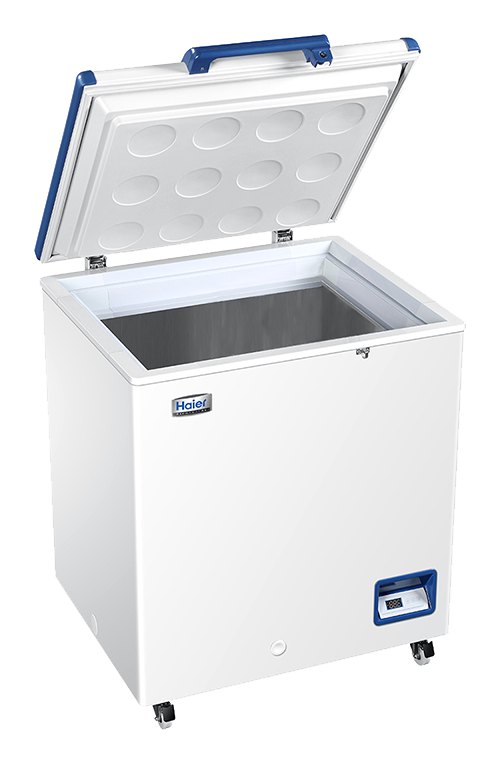 Haier Biomedical DW-60W138 -60 °C 체스트형 냉동고 - 상부 도어를 연 챔버