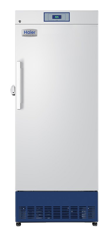 Haier Biomedical DW-30L278 -30 °C 직접 냉각 냉동고 · 278~531 L - 단문 직립형 모델 정면