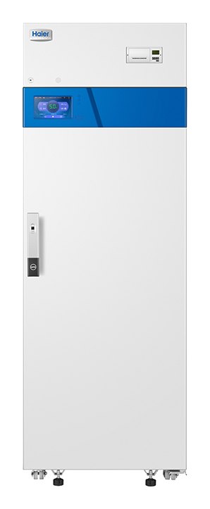 Haier Biomedical HYC-509T 터치스크린 약품 냉장고 - 불투명 도어를 단 모델