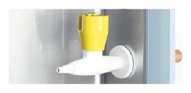 Haier Biomedical HR700-IIA2 소형 Class II A2 생물안전작업대 - 작업 공간 측벽의 밸브 포트