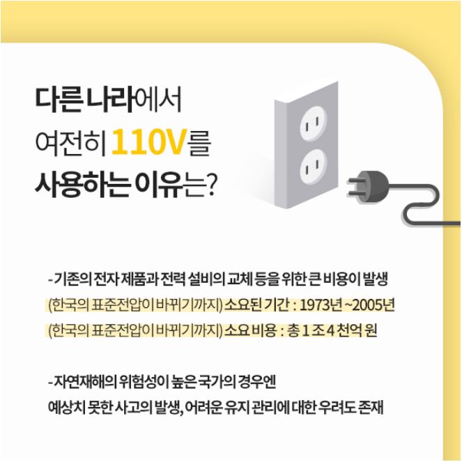 표준전압 승압 비용