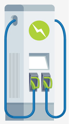 EV 충전소 사진