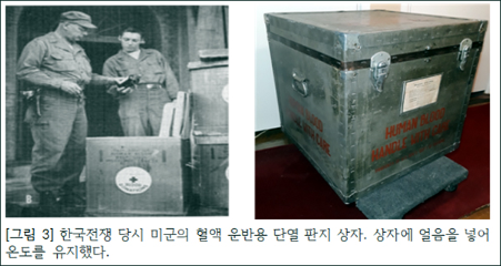 콜드체인 역사 관련 자료 사진