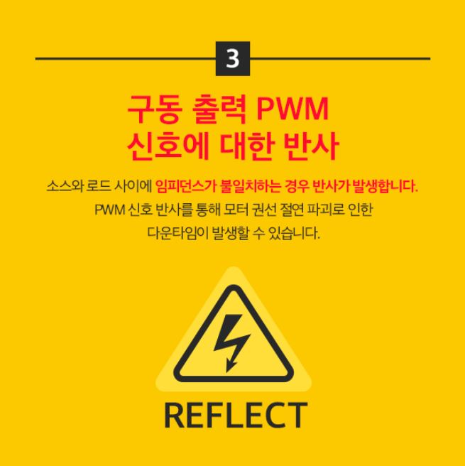 가변 주파수 드라이브 PWM 신호 이미지