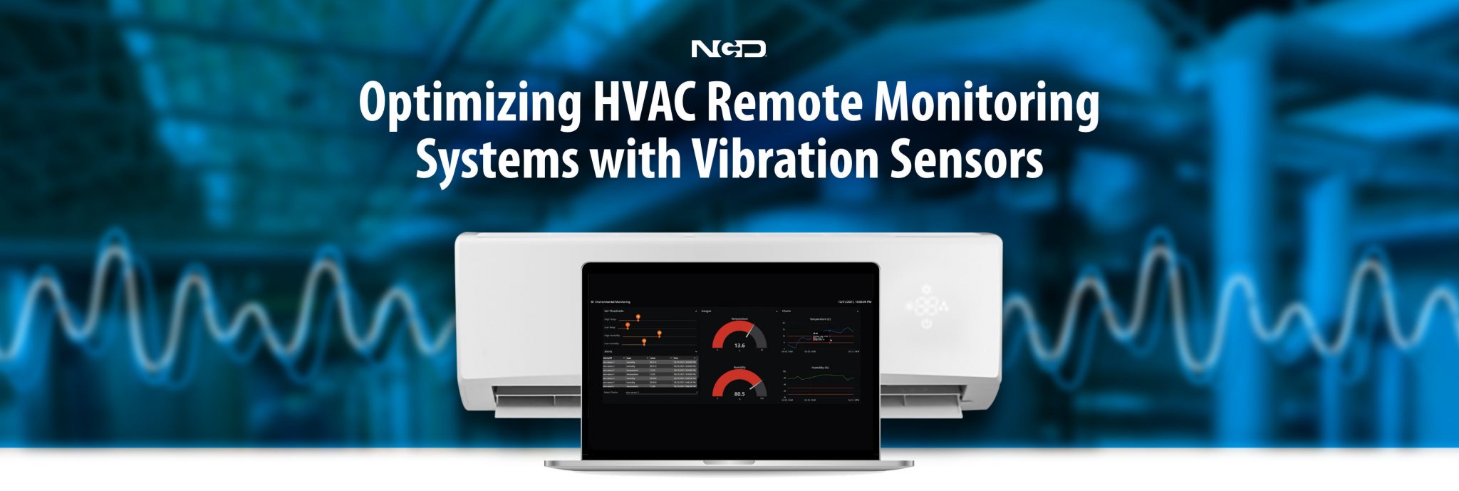 HVAC 원격 모니터링 시스템 소개 이미지