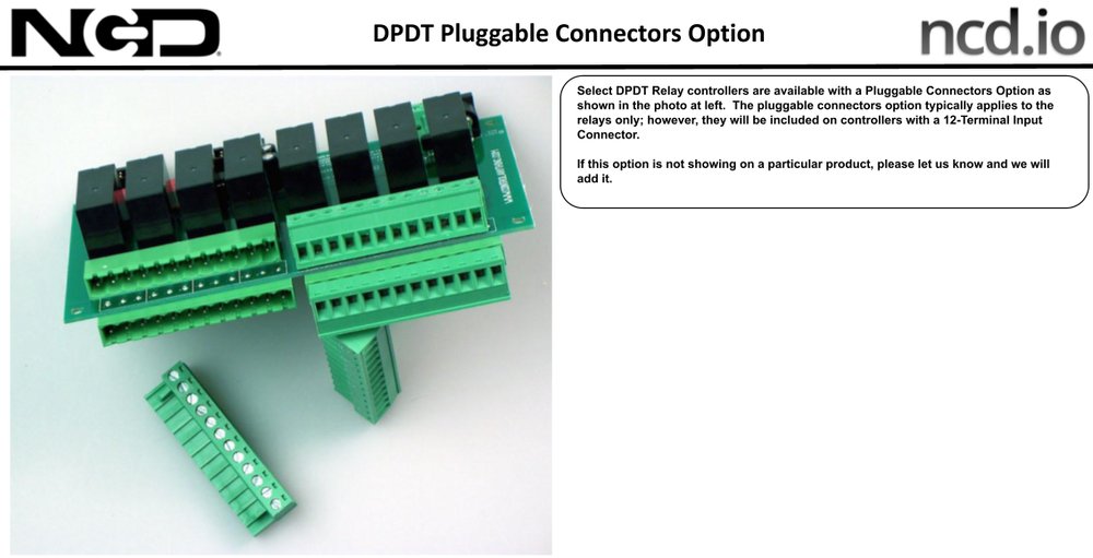 NCD I2C 인터페이스가있는 8 채널 DPDT 신호 릴레이 컨트롤러 상세 이미지 5