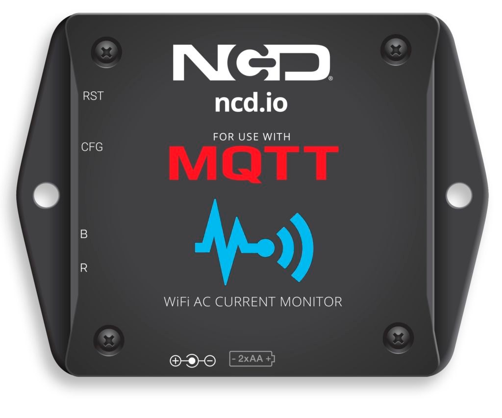 NCD PR58-3_MQTT - NCD 로고가 새겨진 무선 센서 본체 전면부