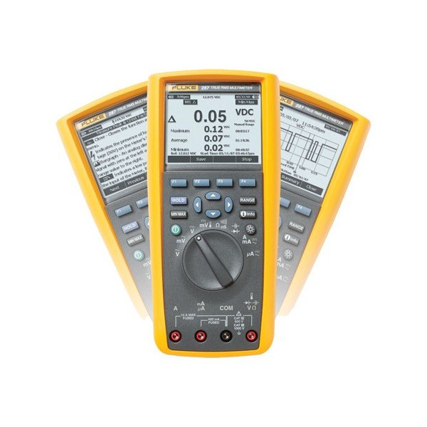 Fluke 287 - 측정 화면 여러 개를 겹쳐 보여주는 멀티미터 디스플레이