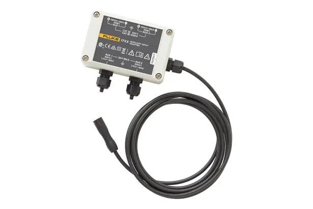 FLUKE 173X AUX - 케이블이 연결된 입력 어댑터 외형