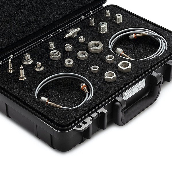 RALSTON INSTRUMENTS QTHA-KIT4-SS - 케이스에 담긴 호스와 스테인리스 어댑터 키트