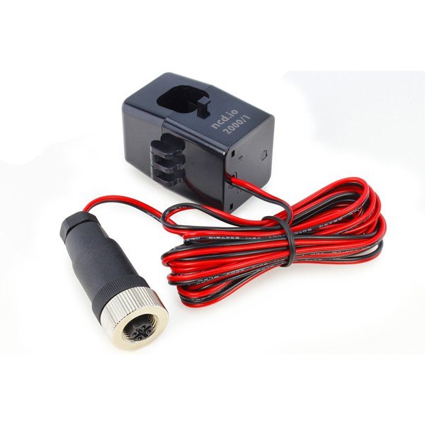NCD PR58-1_MQTT - 원형 커넥터가 달린 클램프형 전류 센서와 케이블