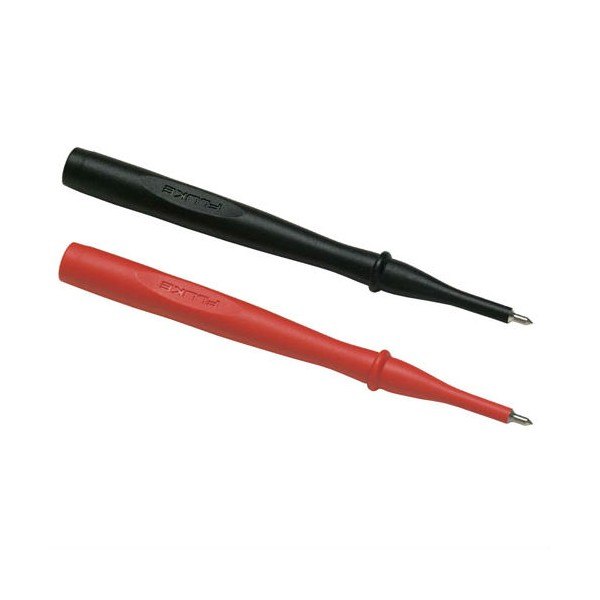 FLUKE TP38 - 검정과 빨강 슬림 테스트 프로브 한 쌍