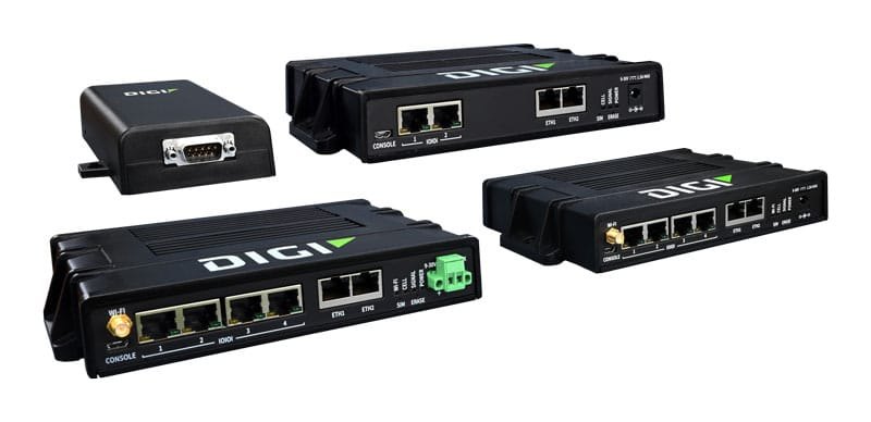 Digi Connect EZ - 여러 모델로 구성된 디바이스 서버 제품군 외형