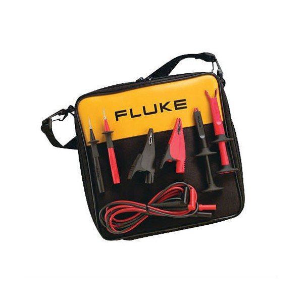 FLUKE TLK-220 - 파우치에 담긴 테스트 리드와 악어 클립 구성품