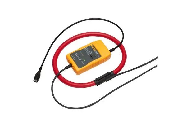 FLUKE I3000S FLEX-24 - 붉은 플렉시블 코일과 본체, 출력 케이블 구성
