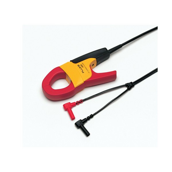 FLUKE I400 - 케이블이 연결된 붉은색 AC 전류 클램프