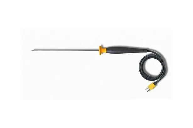 FLUKE 80PK-22 - 손잡이와 케이블이 연결된 침투형 온도 프로브