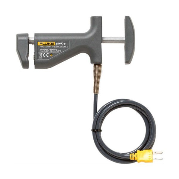 FLUKE 80PK-8 - 파이프에 물려 쓰는 클램프형 온도 프로브와 커넥터