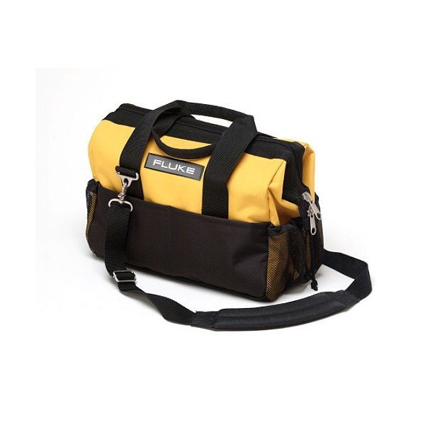 FLUKE C550 - 노란색과 검은색 어깨끈이 달린 대용량 공구 가방