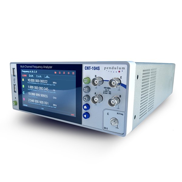 PENDULUM CNT-104S - 컬러 화면과 입력 단자를 갖춘 카운터 비스듬한 외형