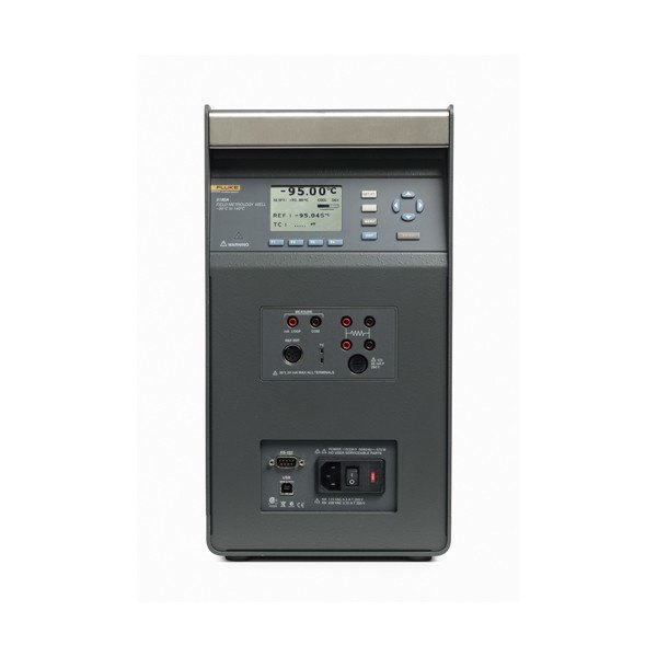 FLUKE CALIBRATION 9190A - 표시창과 조작부가 보이는 드라이웰 전면