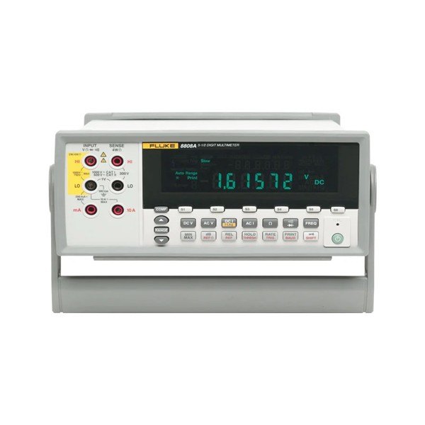 FLUKE 8808A - 표시창과 키패드, 입력 단자가 있는 벤치형 멀티미터