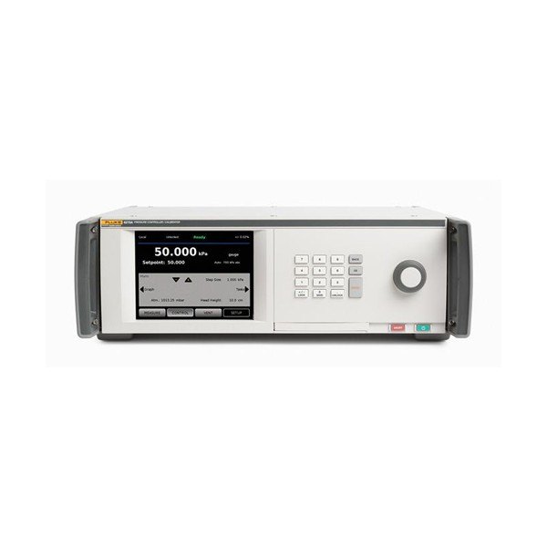 FLUKE CALIBRATION 6270A - 터치 화면과 키패드가 있는 랙형 압력 컨트롤러 전면