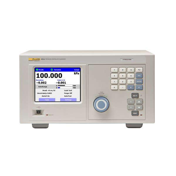 FLUKE CALIBRATION PPC4 - 컬러 화면과 키패드가 있는 압력 제어기 전면