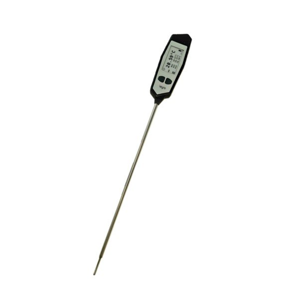LEYRO INSTRUMENTS LDT100 - 표시창과 긴 스테인리스 탐침이 있는 휴대용 온도계