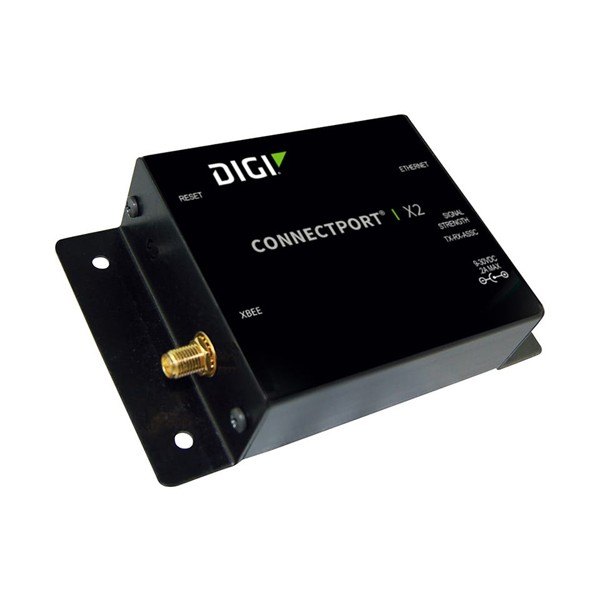 DIGI ConnectPort® X2 - 안테나 커넥터와 장착 브래킷이 있는 산업용 게이트웨이