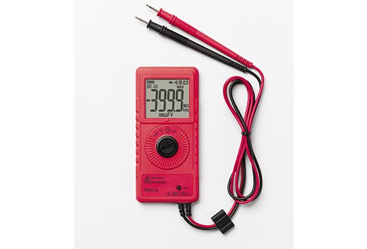 AMPROBE PM51A - 테스트 리드가 연결된 포켓형 멀티미터