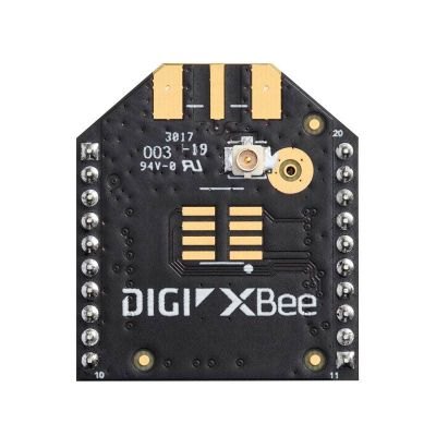 DIGI BLE 5.4 무선 모듈 - 안테나 커넥터가 있는 무선 모듈 기판 모습
