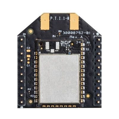 DIGI BLE 5.4 무선 모듈 - 금속 실드가 덮인 무선 모듈 기판 모습