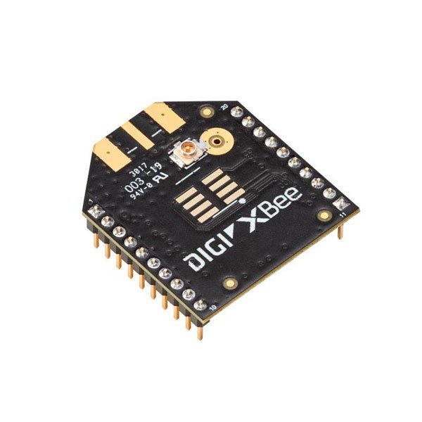 DIGI BLE 5.4 무선 모듈 - PCB 안테나와 RF 커넥터가 있는 TH 타입 모듈