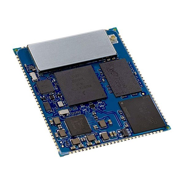 Digi ConnectCore 8M Mini - 방열판이 부착된 소형 임베디드 모듈 외형