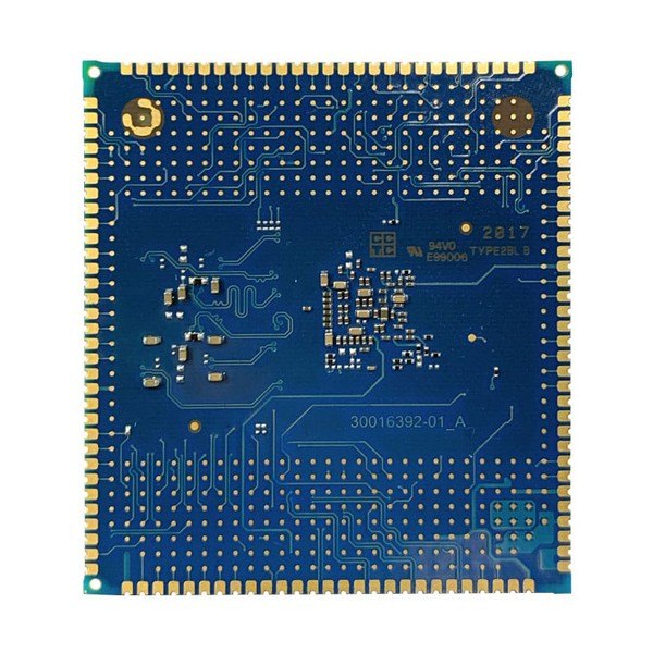 Digi ConnectCore 8M Mini - 모듈 하단의 접점 핀 배열 모습