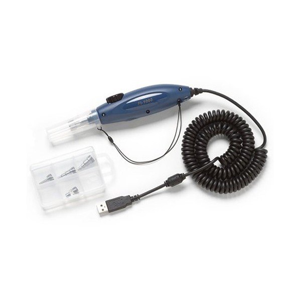 FLUKE NETWORKS FI-1000-KIT - USB 코일 케이블이 달린 검사 프로브와 교체 팁