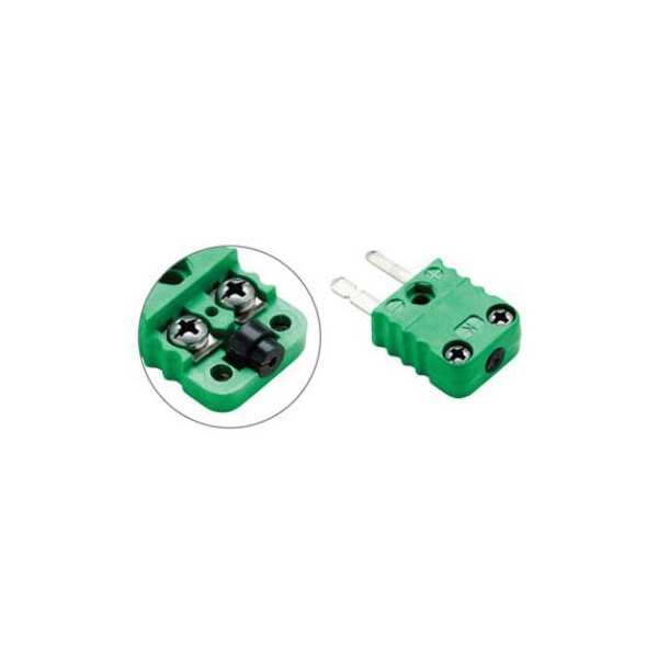 TC 724-780 - 녹색 미니 커넥터와 케이블 그로밋 장착부 확대
